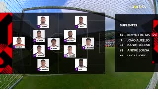 Nacional x Vitória SC: Início de jogo