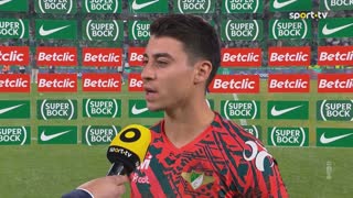 I Liga (#6) | Sporting 3-0 Moreirense: Flash Interview Vasco Sousa