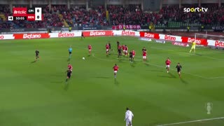 Casa Pia x Benfica: Intervalo