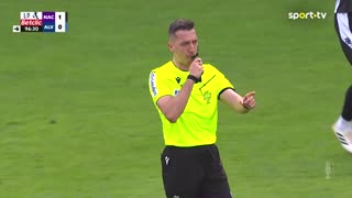 Nacional x Alverca: Final de jogo