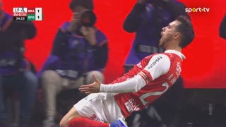 GOLO! Braga, Ricardo Horta aos 34', Braga 1-1 Sporting