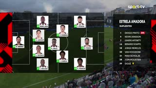 Estrela Amadora x Famalicão: Início de jogo