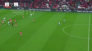 Benfica x Alverca: Final de jogo
