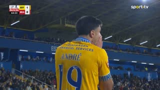 Estoril, Jogada, André aos 63'