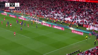 Benfica x Santa Clara: Final de jogo