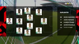 Rio Ave x Nacional: Início de jogo