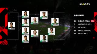 Sporting x Moreirense: Início de jogo