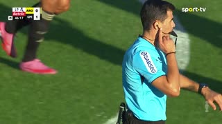 Arouca x Casa Pia: Intervalo