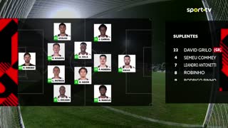 Estrela Amadora x Braga: Início de jogo