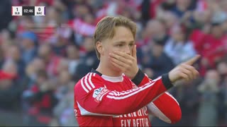 GOLO! Benfica, Schjelderup aos 3', Benfica 1-0 Nacional