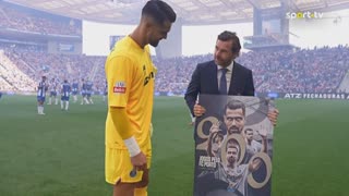 Homenagem 200 jogos Diogo Costa