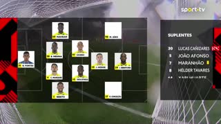 Tondela x Benfica: Início de jogo