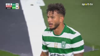 Sporting, Jogada, L. Suárez aos 24'