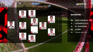 Braga x Estrela Amadora: Início de jogo