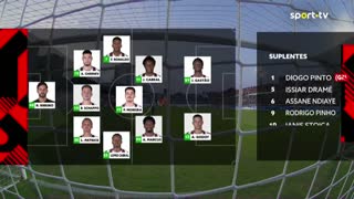 Estrela Amadora x Benfica: Início de jogo