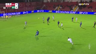 AVS x Rio Ave: Final de jogo