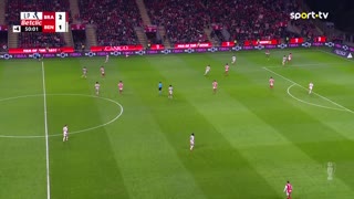 Braga x Benfica: Intervalo