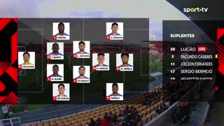 Gil Vicente x Arouca: Início de jogo