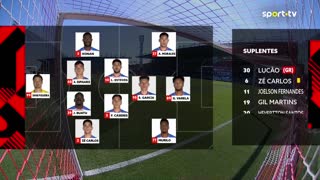 Gil Vicente x AFS: Início de jogo