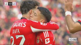 GOLO! Benfica, Rafa Silva aos 14', Benfica 2-0 Nacional