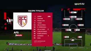 AVS x Arouca: Início de jogo