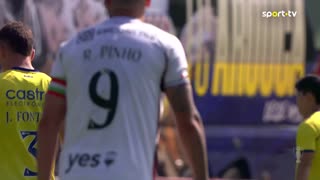 Arouca x Estrela Amadora: Intervalo