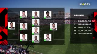 Estrela Amadora x Vitória SC: Início de jogo