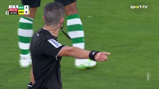 Sporting x Arouca: Intervalo
