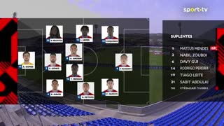 Alverca x Braga: Início de jogo