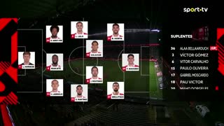 Braga x Santa Clara: Início de jogo