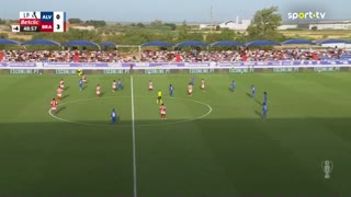 Alverca x Braga: Intervalo