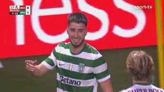 GOLO! Sporting, Gonçalo Inácio aos 22', Braga 0-1 Sporting