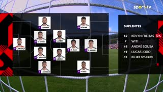 Nacional x Sporting: Início de jogo