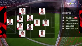 Braga x Benfica: Início de jogo