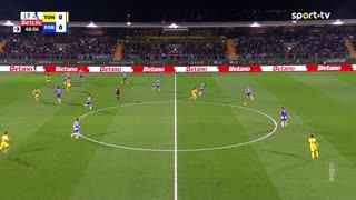 Tondela x FC Porto: Intervalo