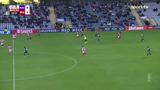 Nacional x Braga: Intervalo