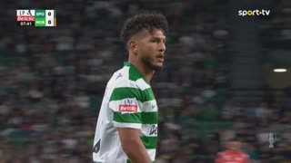 Sporting, Jogada, L. Suárez aos 8'