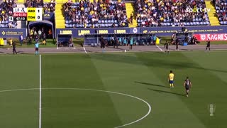 Arouca x Tondela: Intervalo