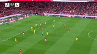 Benfica x Tondela: Intervalo
