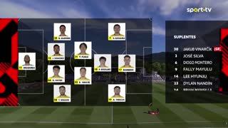 Arouca x Tondela: Início de jogo