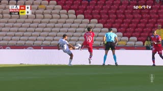 Gil Vicente, Penálti, Luís Esteves aos 14'