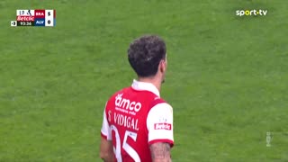 Braga x Alverca: Final de jogo