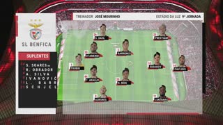 Benfica x Arouca: Início de jogo