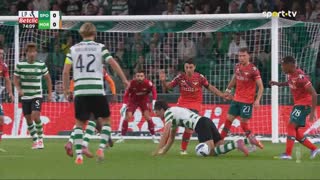 Sporting, Penálti, Trincão aos 74'