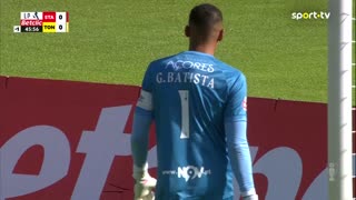 Santa Clara x Tondela: Intervalo