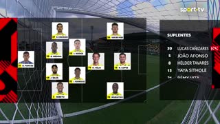Tondela x Nacional: Início de jogo