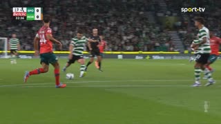Sporting, Jogada, Pedro Gonçalves aos 32'
