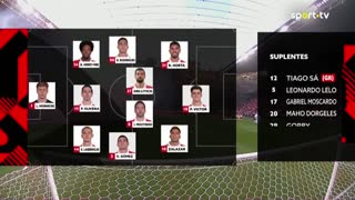 Braga x Sporting: Início de jogo