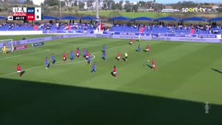Alverca x Santa Clara: Intervalo