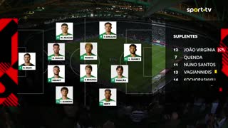 Sporting x Vitória SC: Início de jogo